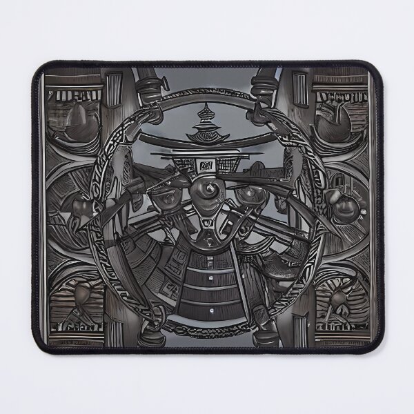 Item preview, Dark Twin Horn Arch Tower Helmet Armor Symmetry Surreal Abstract Art designed and sold by YugenWorkshop.
