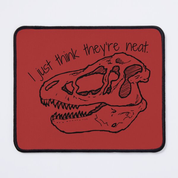 Item preview, I Just Think They’re Neat TRex Skull Design designed and sold by Vileprint.