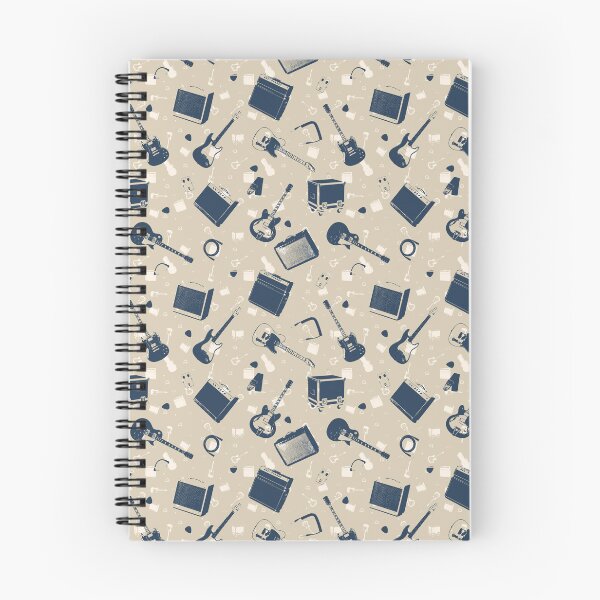 Item preview, Gig Day | Mojave Midday Desert Rock Guitar and Amplifier Pattern designed and sold by Analog Threads & Goods.