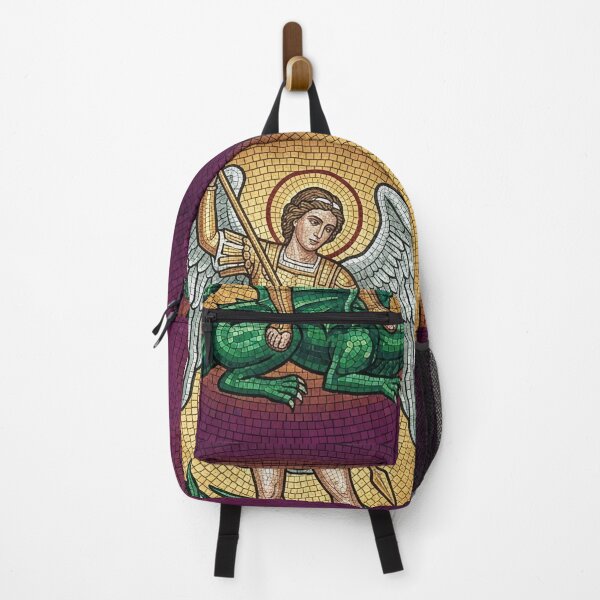 Item preview, Saint Michael the Archangel Byzantine Mosaic Art designed and sold by KCdS2026.