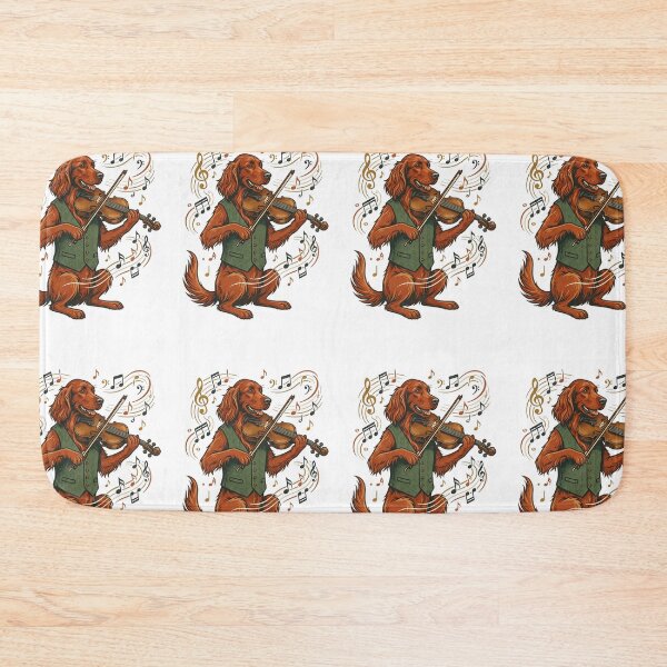 Item preview, Irish Setter Dog Violinist Classical Music Musician designed and sold by PictoVibe.
