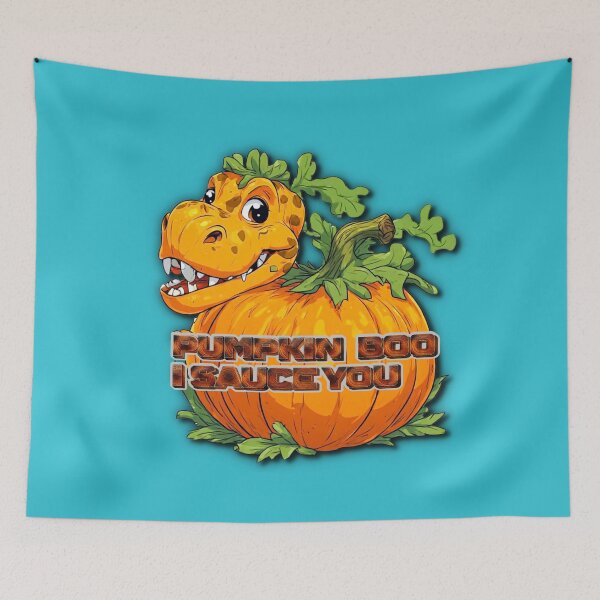 Item preview, Dinopumpkin smasher halloween designed and sold by Jsw-speedartja.