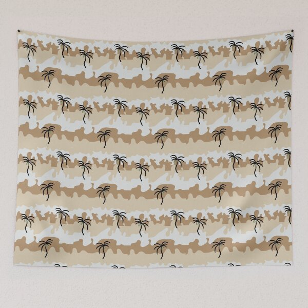 Item preview, Minimalist Desert Palms – Boho Neutral Abstract Pattern designed and sold by ThiagoSDantas.