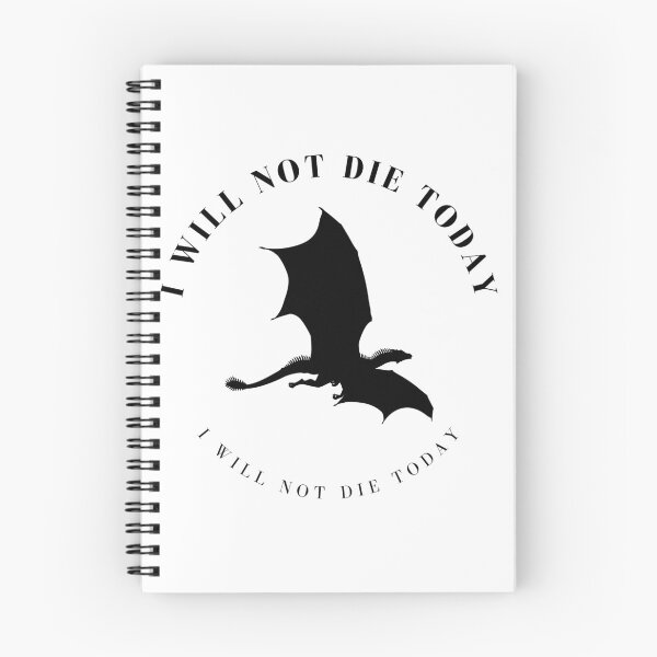 Item preview, I Will Not Die Today  designed and sold by LunnaAtica.