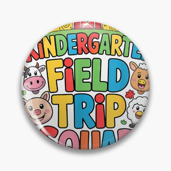 Item preview, Farm Trip Field Trip Squad Farm Visit Kindergarten T-Shirt designed and sold by ‘Nothing Scares Me’ Store.
