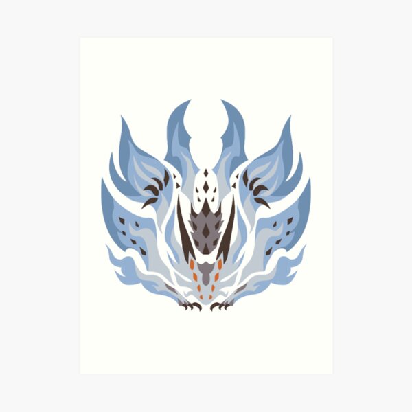 MHW Xeno'jiiva Art Print
