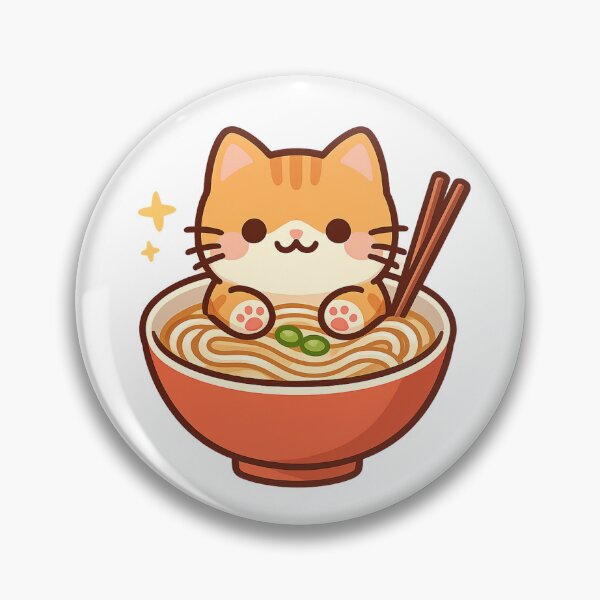 Item preview,  Ramen Cat Bowl designed and sold by LuloCreative.