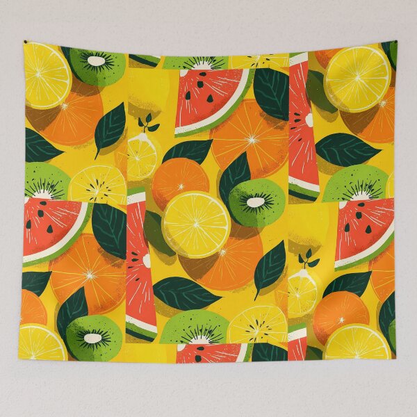 Item preview, Vibrant Tropical Summer Fruit Pattern designed and sold by REDCLASH2002.