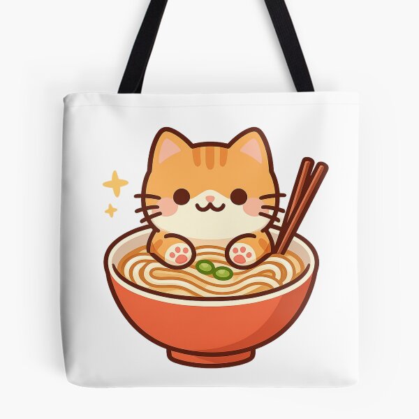Item preview,  Ramen Cat Bowl designed and sold by LuloCreative.