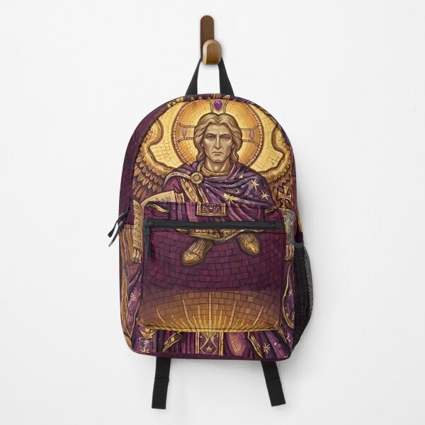 Item preview, Celestial Archangel Guardian Byzantine Mosaic Masterpiece designed and sold by KCdS2026.
