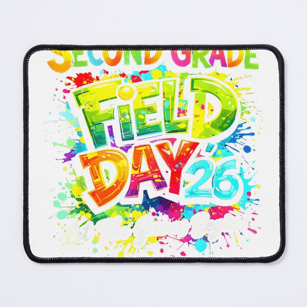 Item preview, Field Day 2026 Second Grade Let The Games Begin Kids Teacher T-Shirt designed and sold by SavsMerch.