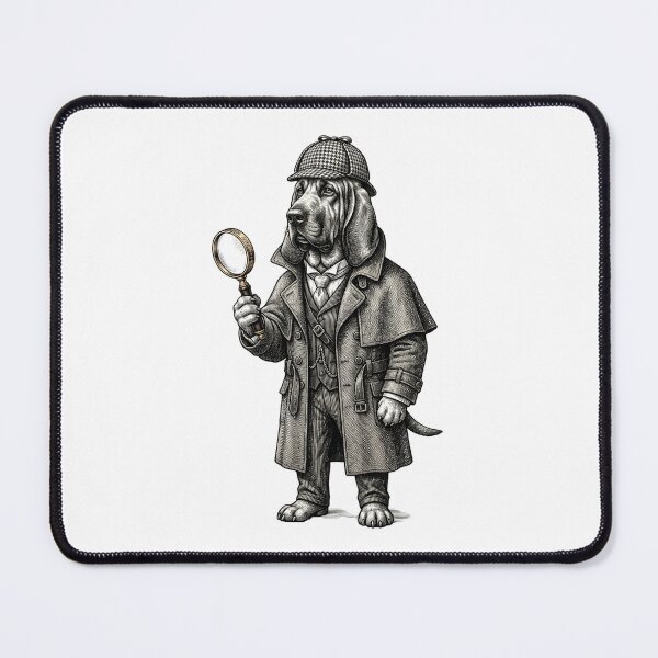 Item preview, Bloodhound Victorian Detective Sherlock Hound Mystery Hat designed and sold by PictoVibe.