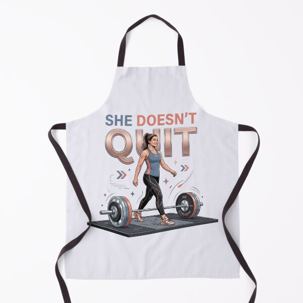 Item preview, Fierce "She Doesn't Quit" Strong Girl Aesthetic! designed and sold by pradeepvisuals.
