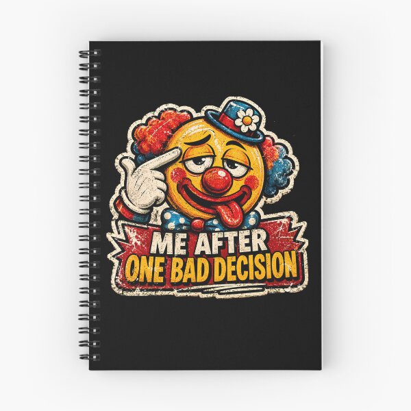 Item preview, ME AFTER ONE BAD DECISION ?Achievement Unlocked: Regret designed and sold by lazygum.