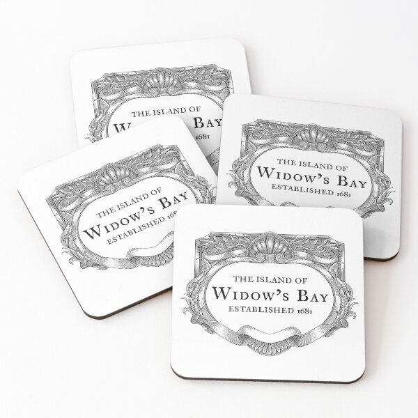 Item preview, Island of Widow's Bay Crest - Variant - Black designed and sold by Geektastica.