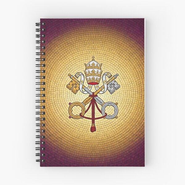 Item preview, Papal Tiara and Keys of Saint Peter Mosaic Art designed and sold by KCdS2026.