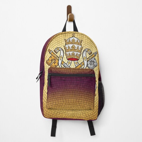 Item preview, Papal Tiara and Keys of Saint Peter Mosaic Art designed and sold by KCdS2026.