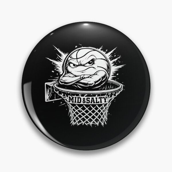 Item preview, Grumpy Basketball Attitude Sketch with Salty Sports designed and sold by allistermariam.