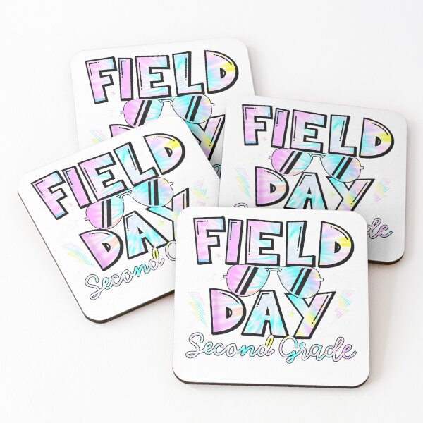 Item preview, Field Day Second Grade Tie Dye Sunglasses Teacher Boy Girl T-Shirt designed and sold by JJLetterDesigns.