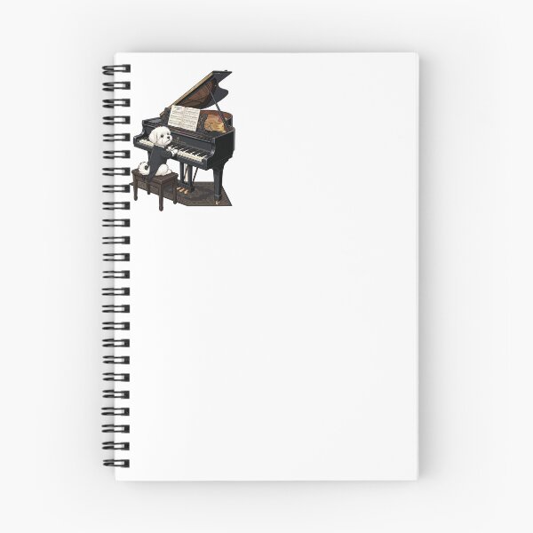 Item preview, Maltese Dog Classical Pianist Tuxedo Grand Piano designed and sold by PictoVibe.