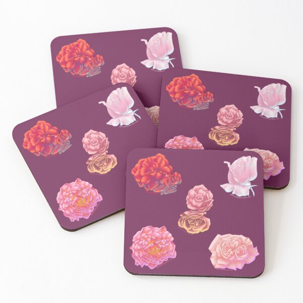 Item preview, Pink and Red Roses Collection designed and sold by KrystalBStudios.