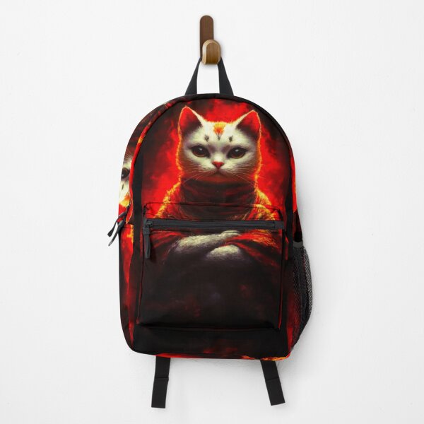 Item preview, White Cat Fire Warrior designed and sold by Cerafus.