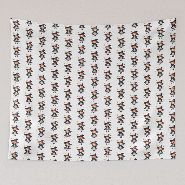 Item preview, Sweet Little Ginger Witch designed and sold by Starlett Designs.