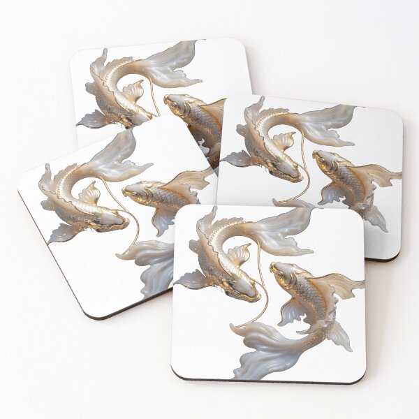 Item preview, Marble and Gold Fish designed and sold by Bluesax.
