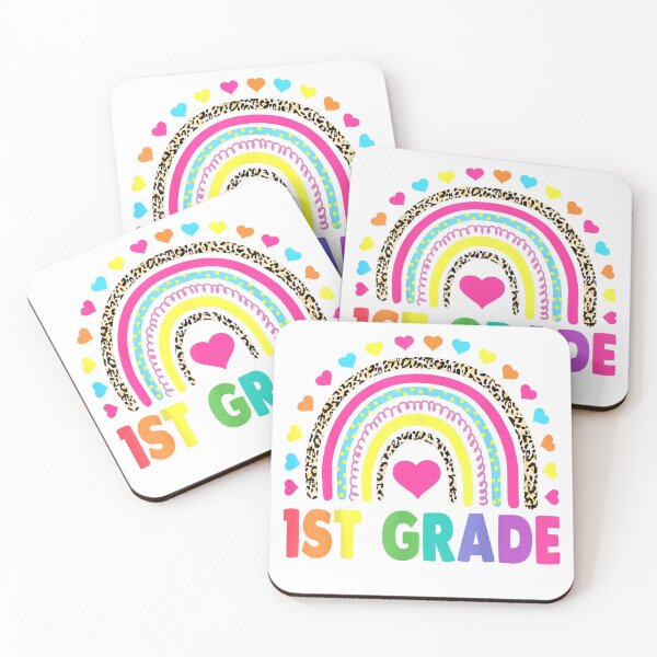 Item preview, First Grade Rainbow Girls Boys Teacher Team 1st Grade Squad T-Shirt designed and sold by rawr00.