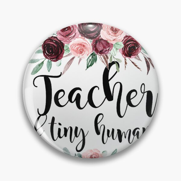Item preview, Floral Teacher of Tiny Humans Flowers Back to School Cute T-Shirt designed and sold by gidget-gadget.