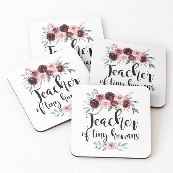 Item preview, Floral Teacher of Tiny Humans Flowers Back to School Cute T-Shirt designed and sold by gidget-gadget.
