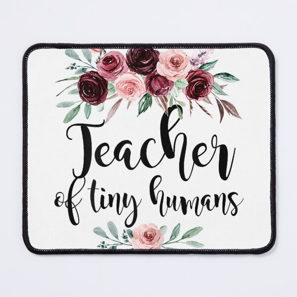 Item preview, Floral Teacher of Tiny Humans Flowers Back to School Cute T-Shirt designed and sold by gidget-gadget.