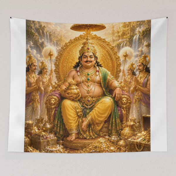 Item preview, Ganesha and Kubera Series –Kubera Becomes Lord of Wealth – The Treasurer of the Gods designed and sold by Homyar.