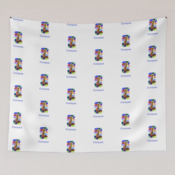 Item preview, FIFA World Cup Trophy 2026 Football Soccer Fan Design - Curaçao designed and sold by t-patterns.