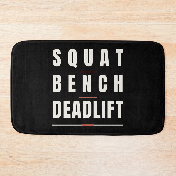 Item preview, Squat Bench Deadlift The Big Three Powerlifting designed and sold by ptbench.