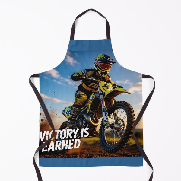 Item preview, Dirt Bike Racing Poster | Motocross Rider Victory Art & Action Sports Wall Decor designed and sold by Creative-RE.
