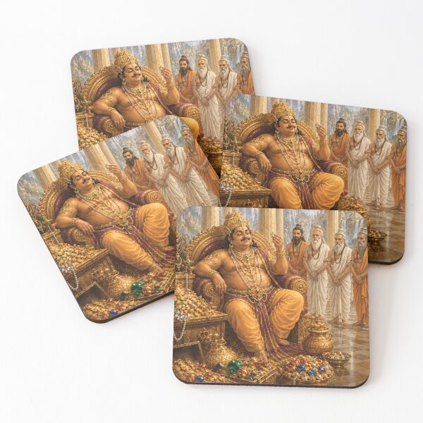 Item preview, Ganesha and Kubera Series – The Arrogance of Prosperity designed and sold by Homyar.