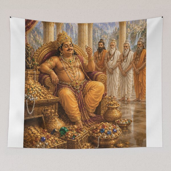 Item preview, Ganesha and Kubera Series – The Arrogance of Prosperity designed and sold by Homyar.