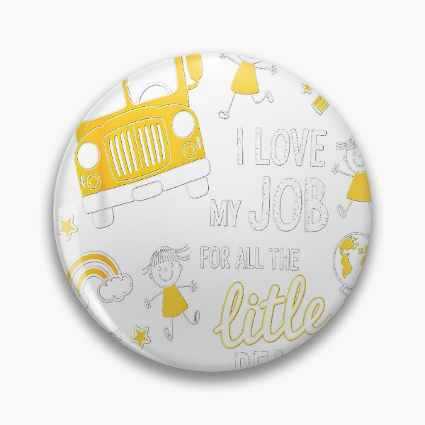 Item preview, Funny Bus Driver I Love My Job Little Reasons Back to School T-Shirt designed and sold by gidget-gadget.