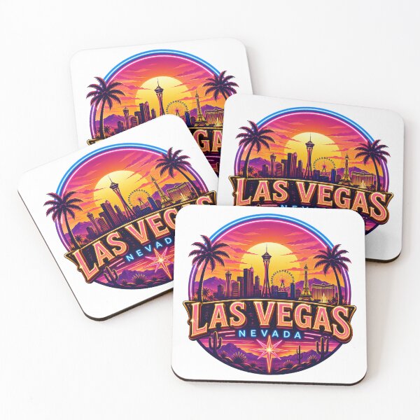 Item preview, Las Vegas Sunset Skyline designed and sold by syotos-ai.
