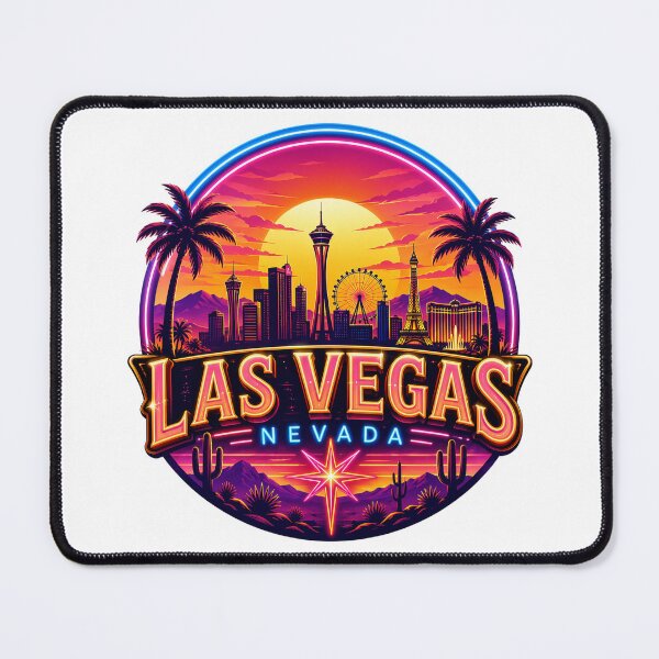 Item preview, Las Vegas Sunset Skyline designed and sold by syotos-ai.