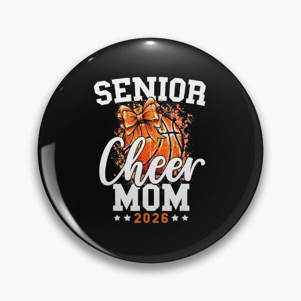 Item preview, Senior Cheer Mom 2026 Loud Proud Basketball Season Spirit designed and sold by allistermariam.