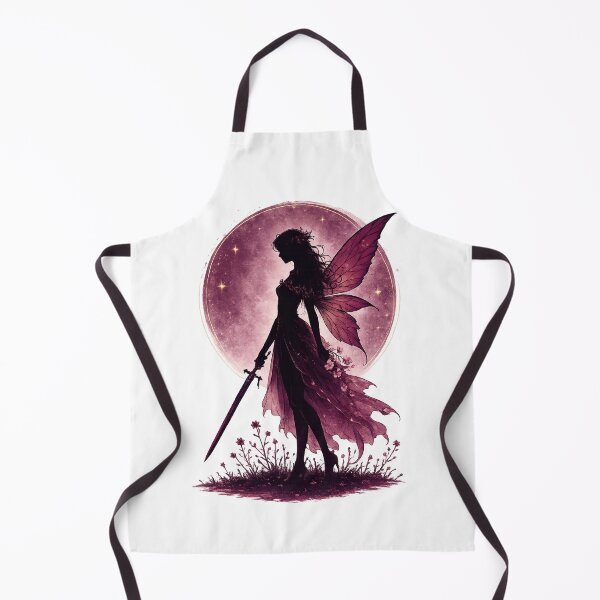 Item preview, Moonlit Fairy Warrior Queen | Pink Fantasy Fairy Art designed and sold by MysticPurpleHue.