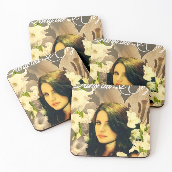 Item preview, Lana Del Rey design with white flowers designed and sold by bykrxxo.