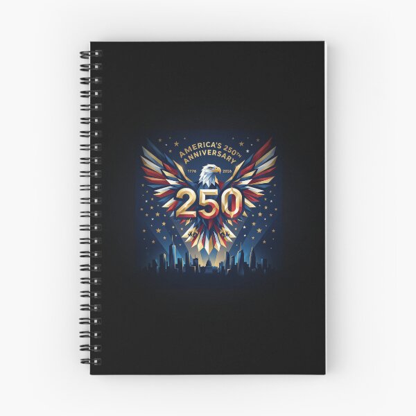 Item preview, America's 250th Anniversary Eagle Skyline designed and sold by jerlyn.