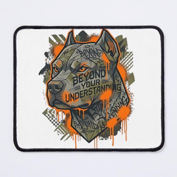 Item preview, Fierce Loyalty: Urban Graffiti Dog Trainer Art designed and sold by ShadowArtEG.