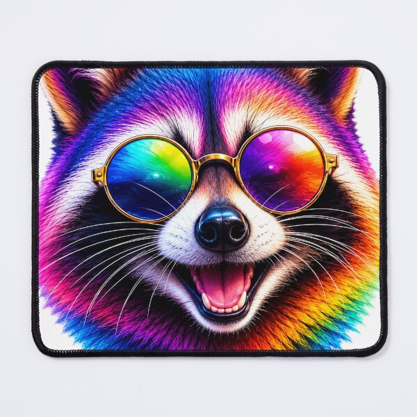 Item preview, small of vivid raccoon designed and sold by Looplk.