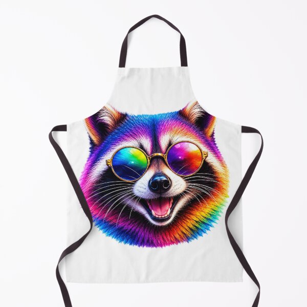 Item preview, small of vivid raccoon designed and sold by Looplk.