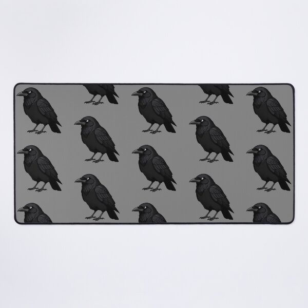 Item preview, Serious Crow, No Nonsense Bird designed and sold by WrenAndWhimsy.