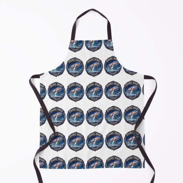 Item preview, Siberian Husky Astronomy Telescope Galaxy Nebula Night designed and sold by PictoVibe.